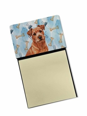 Caroline's Treasures Red Norfolk Terrier Watercolor Sticky Note Holder