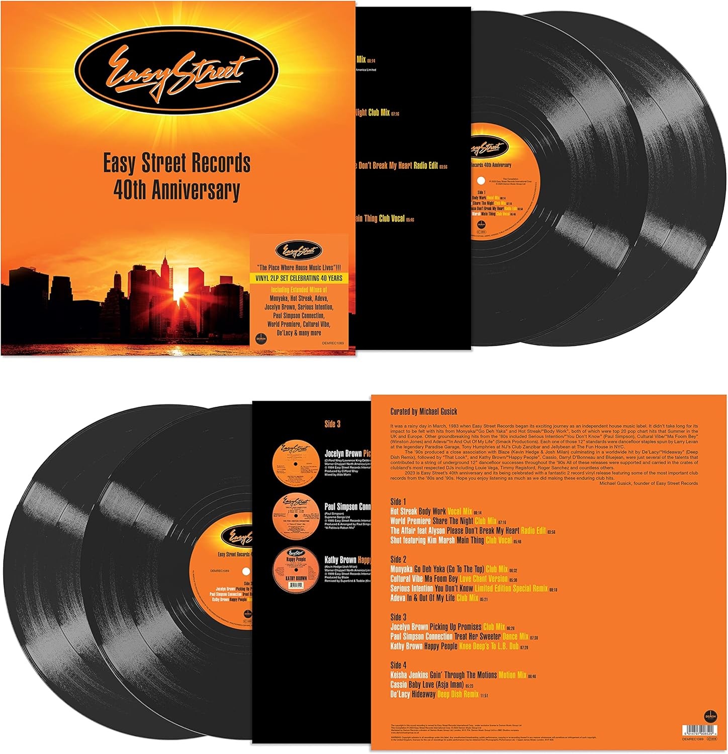 Various Artists Easy Street Records: 40th Anniversary Double LP Vinyl NEW - Image 7