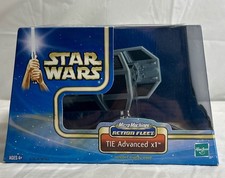 Star Wars Action Fleet TIE Advanced x1 Micro Machines 2002 Hasbro NIB