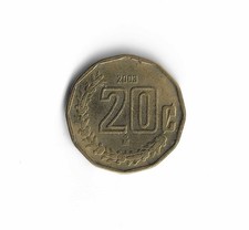 2003 Mexico - 20 Centavos - 694 - Aluminum Bronze - 3g