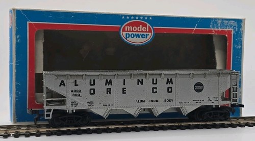 MODELO DE COLECCIÓN POWER HO GAUGE 9043 VAGÓN TOLVA ALUMINIO ORE CO MODELO EN CAJA | Zustand: Used
