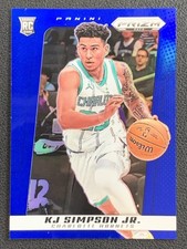 Kj Simpson Jr. 2024-25 Panini Prizm Deca Blue RC /149 #139