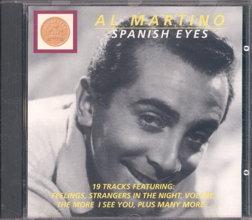 Al Martino Spanish Eyes CD UK Musketeer 1994 MU5063CD