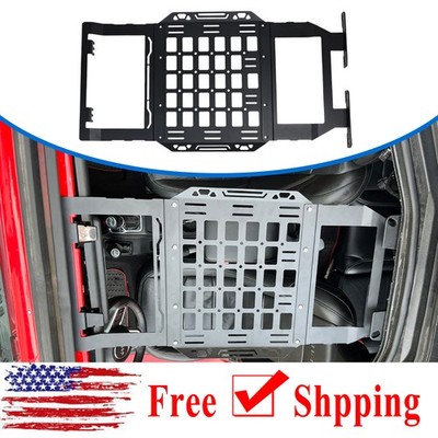 Cargo Roof Rack Overhead Molle Panel Accessories For Jeep Wrangler JL JT 4XE 18+
