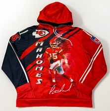 Patrick Mahomes 15 Printed Graphic Hoodie Kansas City Chiefs NFL MVP Large