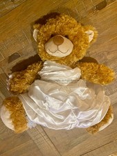 Build A Bear Retired Bear Stuffed Animal Plush - Wedding Dress Included