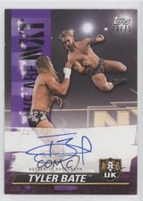 2021 Topps WWE NXT We Are NXT Auto Purple 23/75 Tyler Bate #A-TY Auto 01l2