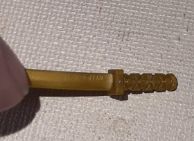 Lot of 2 LEGO Pearl Gold Minifigure Weapon Sword - Shamshir/Katana Genuine LEGO