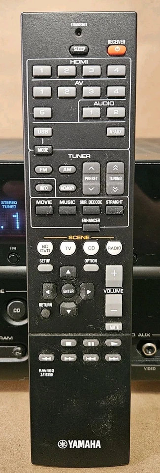 Yamaha RX-V375 5.1 Ch HDMI Home Theater Surround Receiver Stereo + Remote Bundle - Image 3 of 4