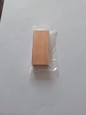 1 einzelner 250 gr Kupferbarren , 99,9 % ohne Prägung sofort verfügbar N3x - Bild 1 von 4