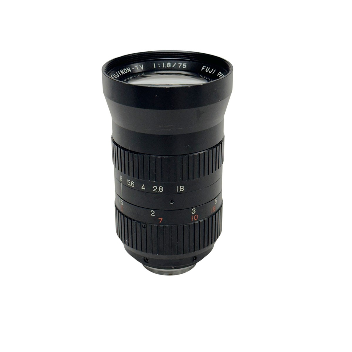 Fuji Photo Optical Fujinon-TV f/1.8 75mm C Mount Lens Made in