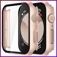 SchutzhüLle FüR Apple Watch 44Mm 2Er Set Rose Gold Transparent Kratzfest