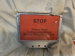 Top Sign For 3-Slot Payphone