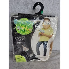 Rick and Morty Adult Morty Smith Costume Spirit Halloween Large Shirt Mask