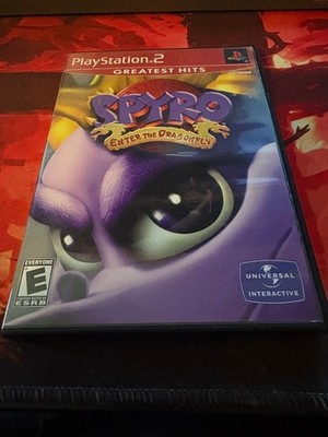 PlayStation 2 Spyro Enter the Dragonfly Greatest Hits Complete Case Disc Manual