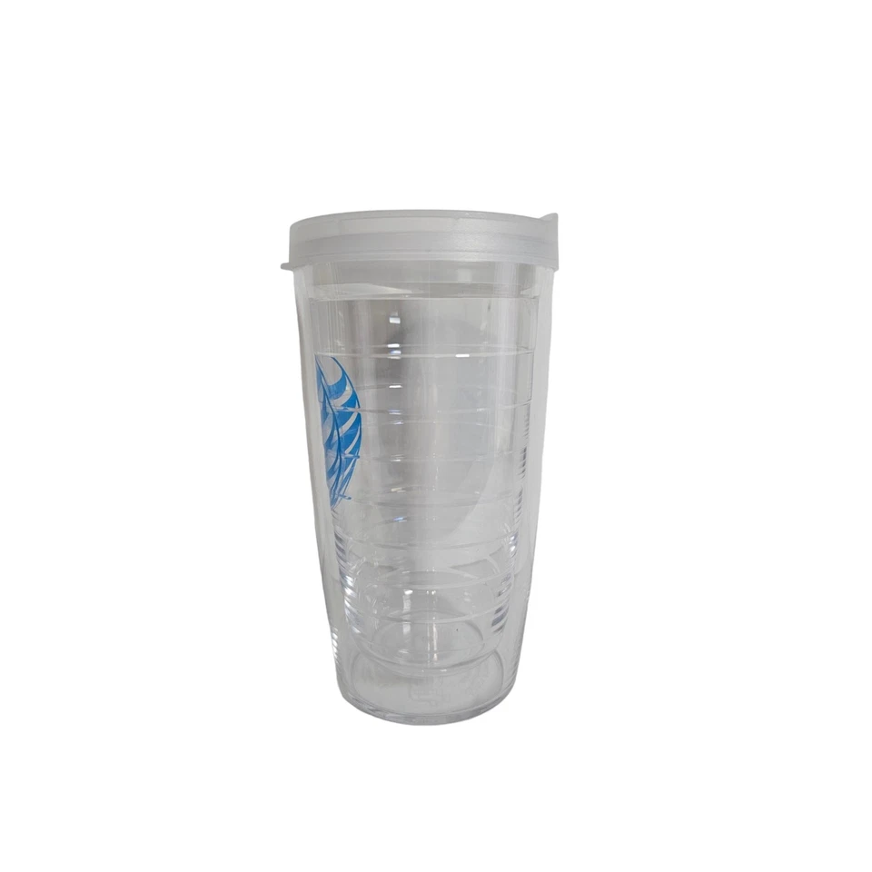 Vaso de viaje Tervis 16 OZ publicidad AT&T Swag tapa transparente Foto 3 de 4