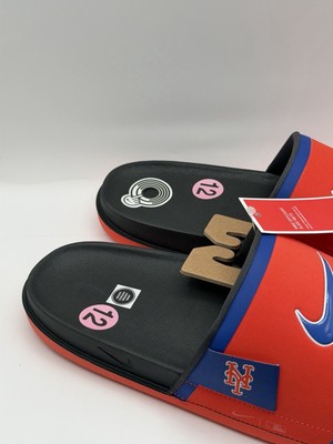 NEW Nike Offcourt Slides Official MLB New York Mets FN4188 