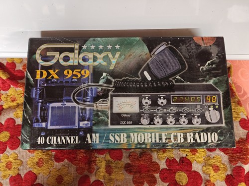 Galaxy DX 959 AM/SSB 40 Channel Mobile CB Radio Never Used Or Removed From Box