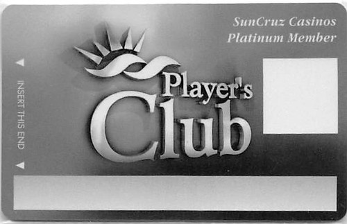 SunCruz Casino Cruises - Key Largo, FL - 9th Issue Players Club (BLANK)