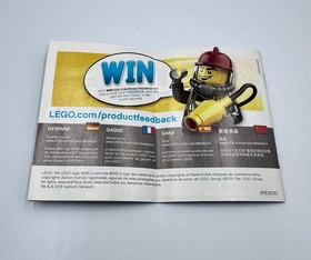 Lego Mixels Series 9: Myke 41580 - Complete W/Manual - No Foil Bag