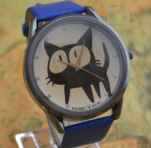 MONTRE CHAT.COLORIS AU CHOIX...NEUVE ET LIVRAISON GRATUITE - Picture 3 of 7