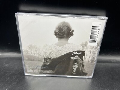 Taylor Swift Signed Autograph Folklore CD Album w/ BIG HEART NEW