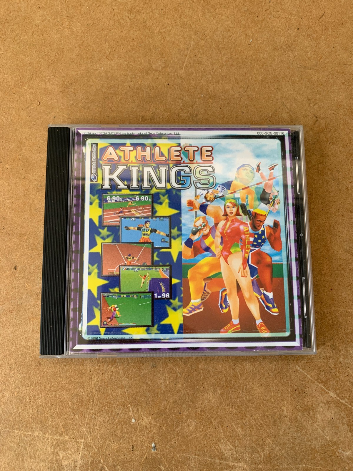 JEU SEGA SATURN ATHLETE KINGS EN BOITE