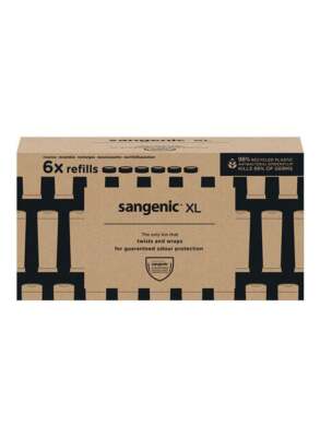 Tommee Tippee Sangenic XL Kassette 6 Stück Refill UK