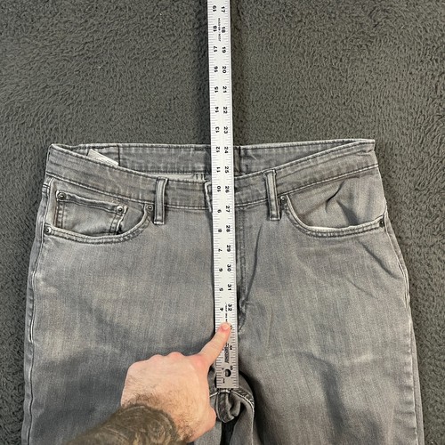 Levis Jeans Herren 33x32 grau 541 Athletic Fit Commuter Stretch Denim reflektierend - Bild 13 von 17