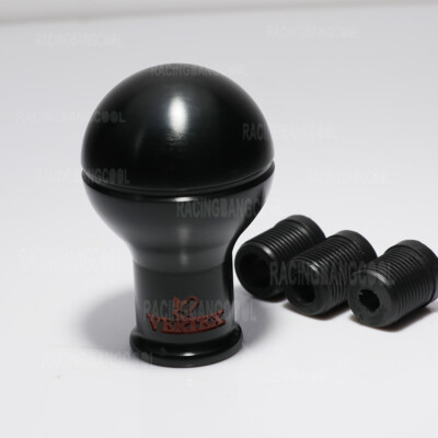 Black Resin Vertex Universal No Speed Gear Stick Shift Knob Shifter Lever Head