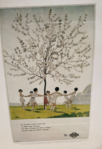 A.E. MARTY "COME, ON WINGS OF JOY" / "AS WE DANCE" 2 x LONDON TRANSPORT PRINTS - Bild 3 von 4