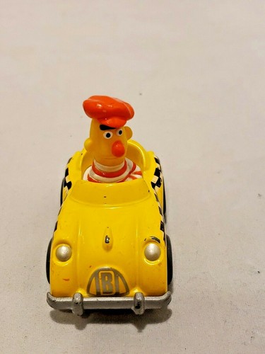 Playskool Sesame Street Bert 1981 taxi amarillo - Imagen 2 de 5
