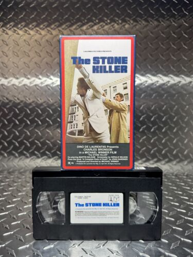 The Stone Killer (VHS, 1973) Columbia TriStar BRAND NEW Sealed Bronson Action