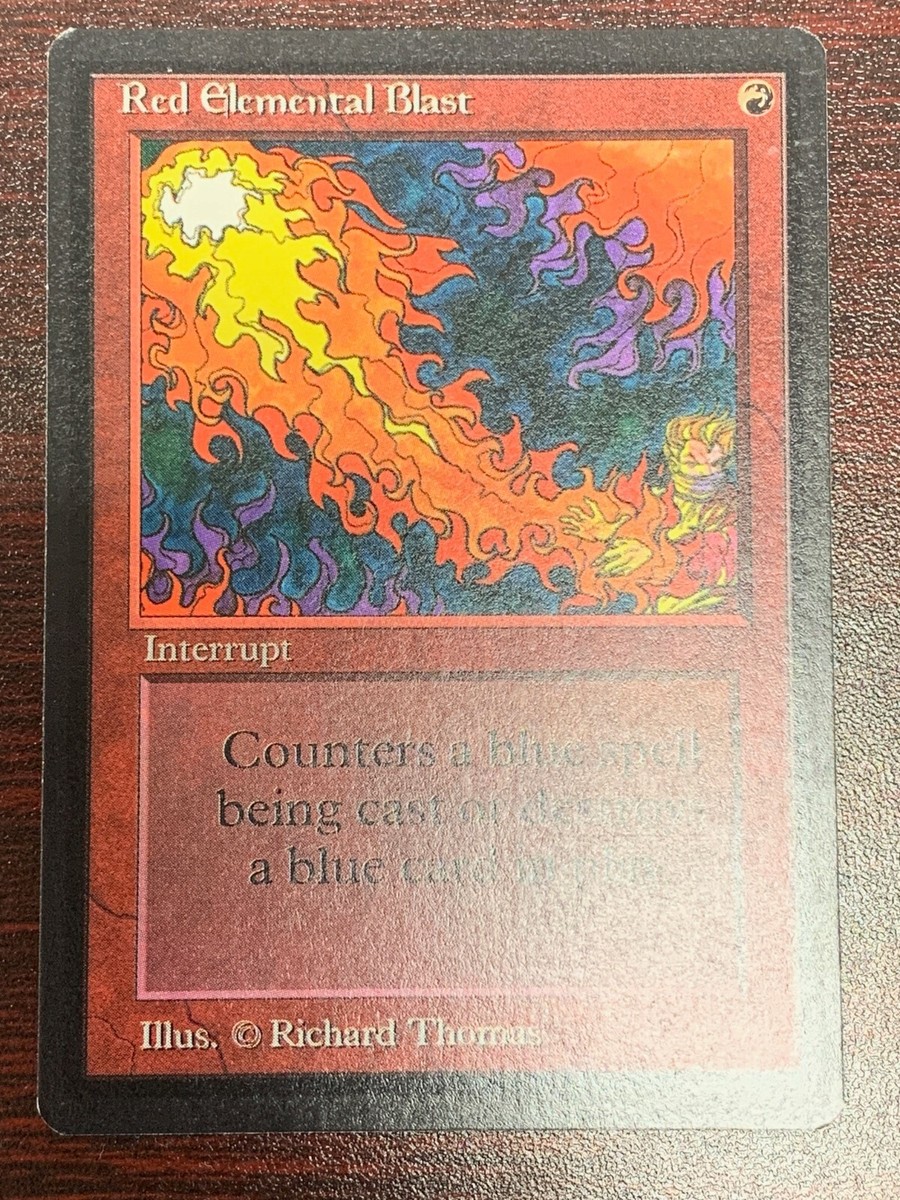 Red Elemental Blast ~ Limited Edition BETA [ NearMint/Excellent+