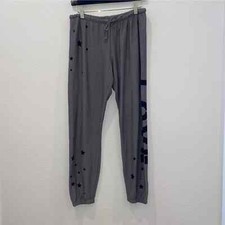 Chaser Love Star Pants Joggers Gray Size Medium