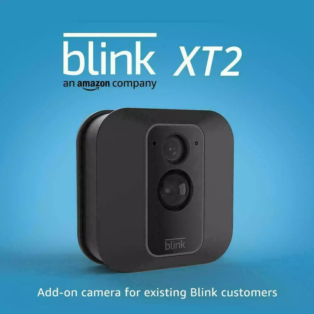 Blink XT2 Wi-Fi 1080p Add on Indoor/Outdoor Security Camera Add-on 2 Way  Voice