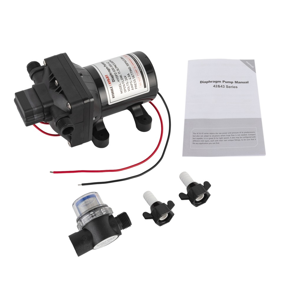 Selfpriming Boat Water Pump Booster Pump Water Diaphragm Pressure Pump