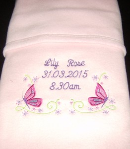 personalised baby blankets ebay
