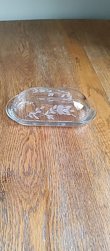 Vintage Princess House Heritage 1/4 Pound Covered Butter Dish - Video 1 of 1