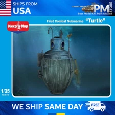 Mikro Mir 35-015 - "Turtle" First combat submarine, scale plastic model kit 1/35