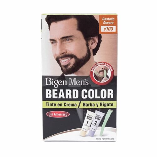 Bigen Men's Beard Color, 20g+20g - Dark Brown B103 -Dark Brown - Picture 1 of 3