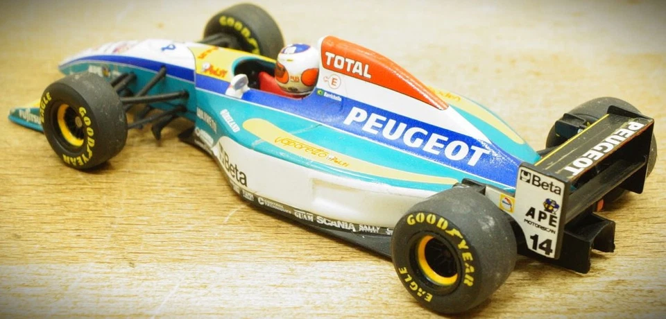 1:43 MINICHAMPS Auto Corsa F1 Jordan Peugeot EJR 195 N° 14 Gp 1995 " - Immagine 4 di 4