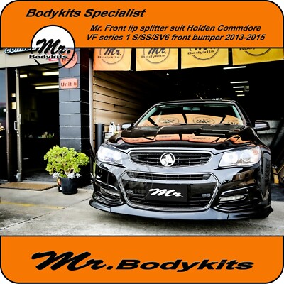 Mr. Front Bumper Lip Splitter For Holden Commodore VF Series 1 Sedan/Ute/Wagon
