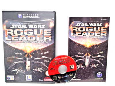 Star Wars Rogue Leader II 2 Rogue Squadron Nintendo Gamecube PAL UK TOP