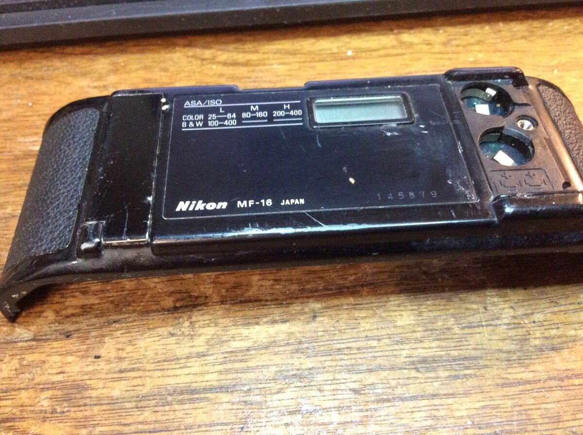 Nikon MF-16 Data Back For FA FE2 New FM2 FM2N FM3A - New Nikon MF-16 Data Back For FA FE2 New FM2 FM2N FM3A - New