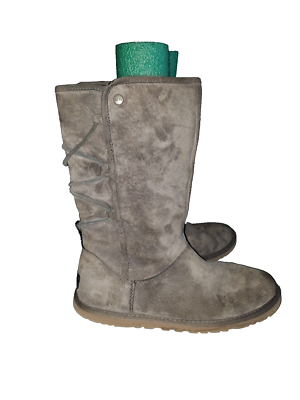 UGG Gray Lace Up Tasman Boots Sz 8 Women