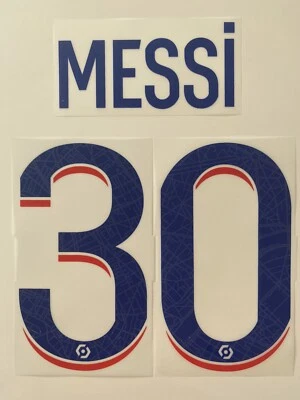 flocage officiel psg Messi 30 third 2022/2023 Junior - Photo 1/4