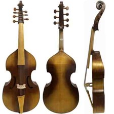 Baroque style SONG Maestro 7 strings 27" viola da gamba,Powerful Sound