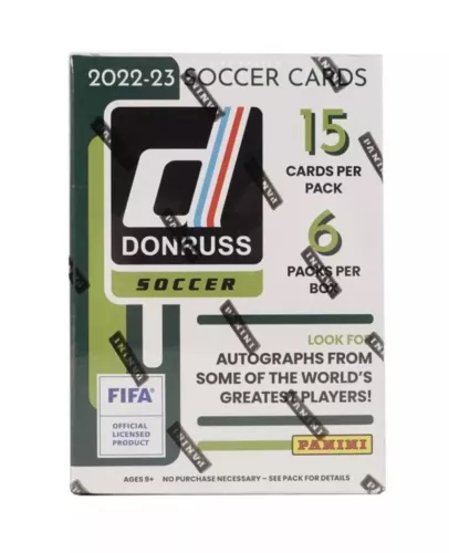 2022-23 Panini Donruss Soccer 6 Pack Blaster Box