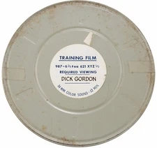 Film Used by Richard Gordon to Train for Apollo 12 - From Gordon's Collection
